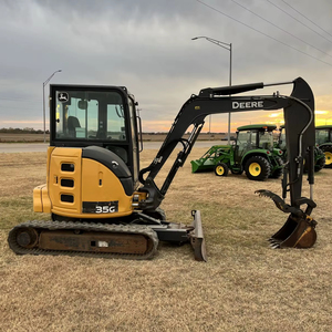 Excavatrice compacte John Deeree 35G 2020 utilisée 0.8 6 8 tonnes de poids de fonctionnement Yamaha moteur Kawasaki noyau de clé de soupape hydraulique - Product Image 1