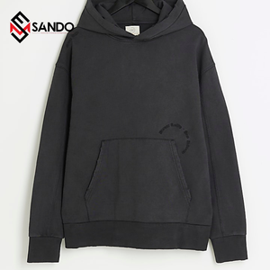 Personalizado 3D para Puff Imprimir Ligero Peso pesado Alternativas Alta calidad 100% Algodón Hombres Sudadera con capucha de gran tamaño Sudadera con capucha - Product Image 4