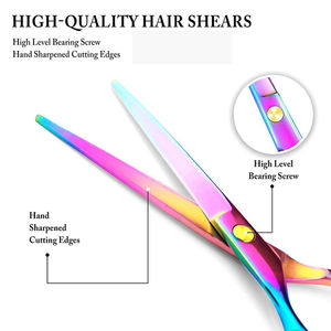 Ciseaux de salon de coiffure Ciseaux de salon de beauté professionnels Ciseaux de coiffure de meilleure qualité - Product Image 6