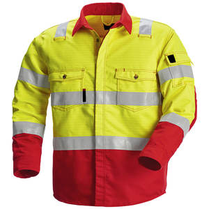 Nuevo diseño, venta al por mayor, ropa de trabajo, monos de seguridad para hombres, ropa activa de construcción, camisas de seguridad transpirables de alta visibilidad - Product Image 3