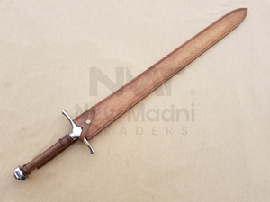 INCREÍBLE ACERO DE ALTO CARBONO MANGO DE MADERA DE ROSA HECHO A MANO VIKING/ESPADA MEDIEVAL 2017 - Product Image 6