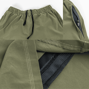 Pantalones Cortos Cargo Formales Personalizados para Hombre, 100% Poliéster, Secado Rápido, Cierre de Cremallera, Cintura Media, Estampado Vintage, Servicio OEM ODM de Vietnam - Product Image 4