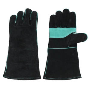 Gants de soudage en cuir résistant à la chaleur de haute qualité et de qualité supérieure prix de gros meilleur fournisseur logo privé personnalisé pour l'extérieur applicable - Product Image 6