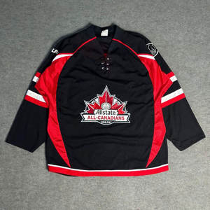 Camiseta de hockey sobre hielo de malla cómoda al por mayor transpirable con manga larga color personalizado y tamaño para hombres camiseta de hockey sobre hielo - Product Image 1