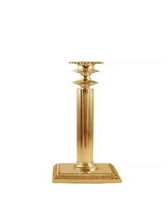 Bougeoir en laiton massif vintage le plus vendu bougeoir décoratif de table poli brillant \ support au prix de gros - Product Image 1