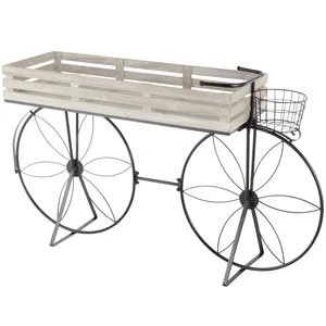 Maceta de Hierro Ecológica de Diseño Costero Elegante Hecha a Mano, Acabado Brillante, Florero Decorativo de Mesa, Zahid Exports - Product Image 1