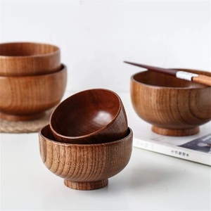 Service de vaisselle en bois d'acacia de qualité supérieure avec logo personnalisé service de bol de fruits cuillères en bois moderne ustensiles de cuisine écologiques vente en gros en vrac - Product Image 4