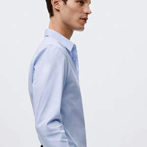 Camisa informal sólida de moda para hombres Fitness Slim Fit Streetwear Hombres Camisas con capucha de manga larga - Product Image 4