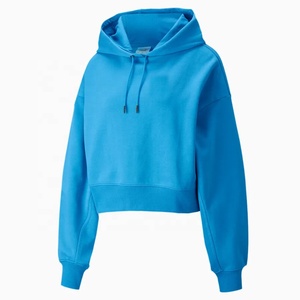 Vente en gros OEM – Nouvelle collection automne-hiver : Sweat à capuche oversize en polaire pour femme, manches longues, logo personnalisé, impression gonflée de haute qualité - Product Image 5
