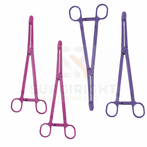 คีมหนีบทำจากสเตนเลสสตีลเครื่องมือทางการแพทย์แบบใช้แล้วทิ้งหลากสี - Product Image 6