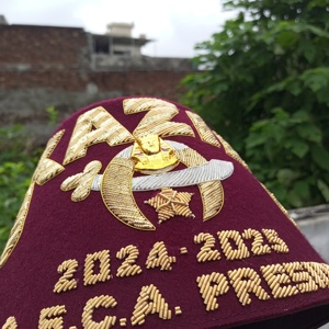 REGALIA MASÓNICA PERSONALIZAR SHRINER FEZ [KAZIM] - Product Image 5
