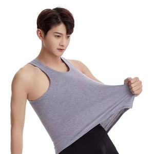 Camiseta Deportiva sin Mangas para Hombre en Existencia, Paquete de 3 Piezas, Camiseta Blanca de Poliéster para Gimnasio - Product Image 2