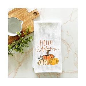 2025 marque de confiance superbe qualité 100% coton tissé jetable séchage rapide serviette de cuisine doux Durable imprimé Animal broderie pour - Product Image 5