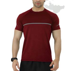 Camiseta Deportiva de Verano de Alta Calidad, Diseño Moderno, Ajuste Holgado, Elástica, Larga, para Gimnasio, Running y Entrenamiento - Product Image 6