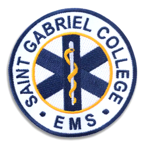 Patch brodé en tissu chenille à texture lisse, motifs personnalisés pour vestes, chapeaux, uniformes, sacs fourre-tout, à coudre, style moderne - Product Image 2