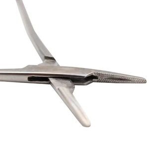 Instrumento de sutura quirúrgica con agarre de precisión Manual de alta calidad, soporte de aguja de acero inoxidable, base de instrumentos quirúrgicos - Product Image 2