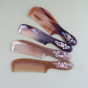 Creationo เฉพาะหวีเขาควายสำหรับผมฮอร์นหวีต่อผมฮอร์นสีธรรมชาติเต็มรูปแบบสำหรับผมที่มีคุณภาพดีที่สุด - Product Image 1