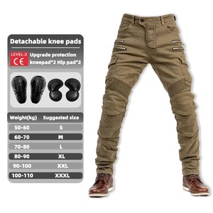 Pantalones de Motociclismo Cordura para Hombre, con Protección CE, Transpirables, Impermeables, Resistentes a la Abrasión, Vaqueros de Motociclista para Turismo - Product Image 6
