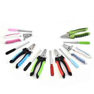 กรรไกรตัดเล็บสัตว์เลี้ยงแบบพรีเมี่ยมพร้อมตะไบเล็บสเตนเลสสตีลปลอดภัยทนทานเครื่องมือเสริมสวยพร้อมการสร้างแบรนด์ตามต้องการสำหรับสุนัขและแมว - Product Image 5