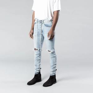 กางเกงยีนส์ขายาวสำหรับผู้ชายไซส์ใหญ่พิเศษเสื้อผ้าตามสั่ง - Product Image 4