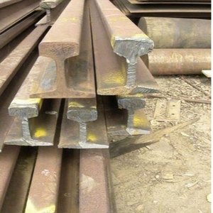 <b>Top</b> Grade Q195 HMS1 & 2 Heavy Melting <b>Rust</b> Resistant Clean Used 2000 Ton Rails R50 R65 Steel Slag Scrap Rail Track Bulk Steel - Product Image 2