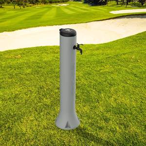 Tritone Fuente De Jardín HDPE Gris Con Gancho De Goma Sined - Product Image 1