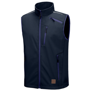 OEM Men Wholesale Waistcoat Lined Winter Soft Padded Sleeveless Vest - Product Image 6