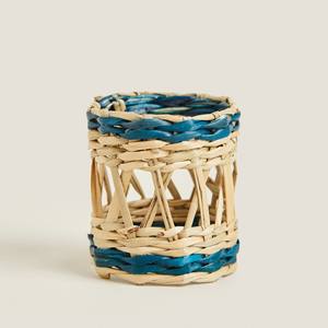 Anneau de frange de serviette en jonc de mer de haute qualité anneaux tissés à la main pour porte-serviettes en osier tissé accessoires de table de noël - Product Image 2