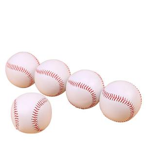 ซอฟท์บอลสำหรับฝึกเบสบอลสีขาวเหลืองโลโก้อย่างเป็นทางการ - Product Image 5