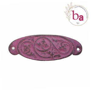 Tiradores y manijas de hierro fundido desgastados rosa de gran venta, tiradores de cerámica para cajón y armario de cocina - Product Image 1