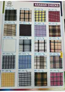 ผ้าโพลีคอตตอนลายสก็อตสำหรับชุดนักเรียนผ้าย้นส์ย้อมสี - Product Image 2