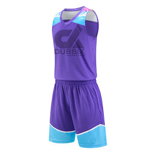 Conjunto de Camiseta de Baloncesto de Secado Rápido Personalizada, Pantalones Cortos Deportivos Transpirables en Tallas Grandes, Logotipo Personalizado Impreso, Ropa Deportiva OEM en Blanco - Product Image 2