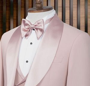 80% laine 20% Viscose hommes smoking élégant Slim Fit costume pour les mariages fêtes événements formels et occasions spéciales - Product Image 2