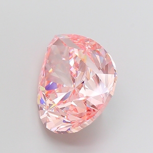 Pierre de diamant CVD de laboratoire certifiée IGI, taille poire, couleur rose vif fantaisie, 20,1 carats, clarté VS1, bijoux haut de gamme pour - Product Image 3