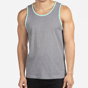 Vêtements de gym Coton Bodybuilding Stringer Débardeur Hommes Fitness Singlets Sports Sleeveless Shirt Solid Muscle - Product Image 4