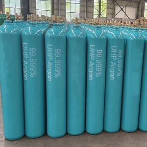 High Purity 99.999% 99.9999% <strong>Argon</strong> Gas China Factory High Purity <strong>Argon</strong> Gas Prices 40L Cylinders Filled <strong>Argon</strong> Welding Gas - Product Image 2