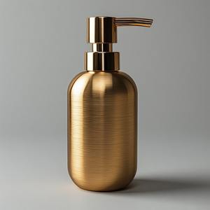 Distributeur de savon moderne en métal de luxe avec un design écologique, une construction durable et des options personnalisables pour un confort de salle de bain supérieur - Product Image 1