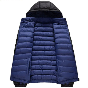 Chaqueta de nieve de invierno Varsity de lona empacable personalizada de alta calidad para hombre con logotipo frontal hecho en Pakistán - Product Image 3