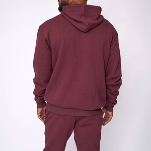 Hot Sale Solid Color Pullover Oversized Hoodie <b>Vintage</b> Style Loose Fit Casual Wear Plus Size Hoodie For Men - Product Image 2