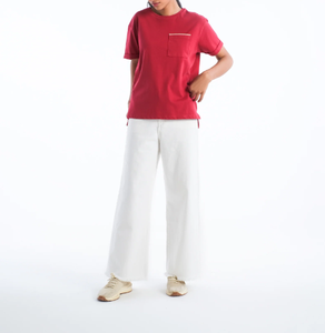 Camisetas Deportivas de Mujer al por Mayor de Alta Calidad, con Logotipo Personalizado, Diseño Estampado, Color Blanco Sólido, 100% Algodón, Anti-Pilling, Estilo Urbano, para Invierno - Product Image 3