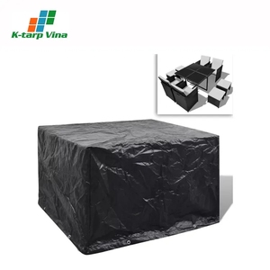 Bâche en PE imperméable et écologique, tissu tissé enduit de LDPE, protection anti-UV, housse de protection unie pour meubles d'extérieur - Product Image 1