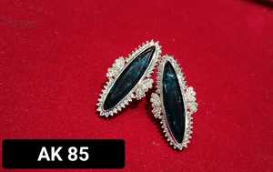 Juego de pendientes de diamantes americanos de latón Premiume, joyería nupcial elegante para bodas, aniversarios, compromisos, regalo perfecto para - Product Image 2