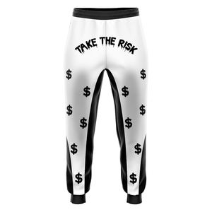 Pantalon de survêtement personnalisé délavé à l'acide, délavé au soleil, ample, surdimensionné, lourd, avec strass, évasé, pour hommes - Product Image 6