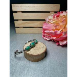 Navajo Handmade Kingman Turquoise & Sterling <b>Silver</b> <b>Cuff</b> <b>Bracelet</b> Cultural Collectible Jewelry - Product Image 2
