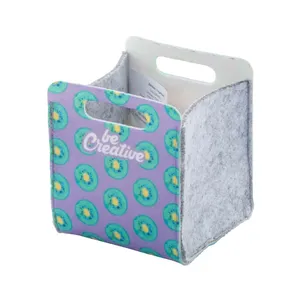 Organisateur de bureau CreaFelt en matériau PET durable, porte-accessoires de papeterie en RPET - Product Image 6