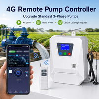 Controlador Remoto 4G para Bombas de Riego Trifásicas de CA 380V de hasta 30kW con Aplicación Móvil, PC y Control Manual