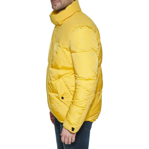 Winter Warm Puffer <b>Hoodie</b> Mens Jacket With Zipper Oversized <b>Quilted</b> Outerwear Stylish Casual Fashion For Cold Weather - Product Image 4