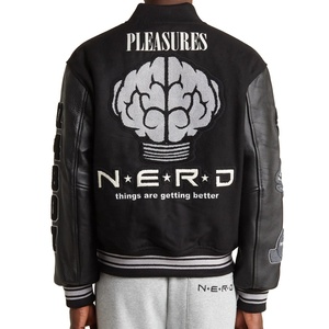 Custom Fashion New Design <b>Canvas</b> <b>Jacket</b> <b>Men</b> 3D Embroidery High Quality Waterproof Windproof Heavyweight Winter Wear Button - Product Image 3