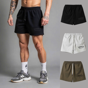 Customizable <b>Men's</b> Solid Pattern Mesh <b>Shorts</b> Vietnam Supply Factory Casual Streetwear Fitness Athletic Workout Gym Design - Product Image 3