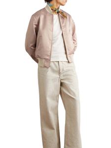 แจ็กเก็ตบอมเบอร์แฟชั่นผ้าไนลอนลำลองสำหรับผู้ชายแจ็คเก็ตบอมเบอร์เข้ารูป2026สำหรับฤดูหนาวโลโก้ตามสั่ง - Product Image 3